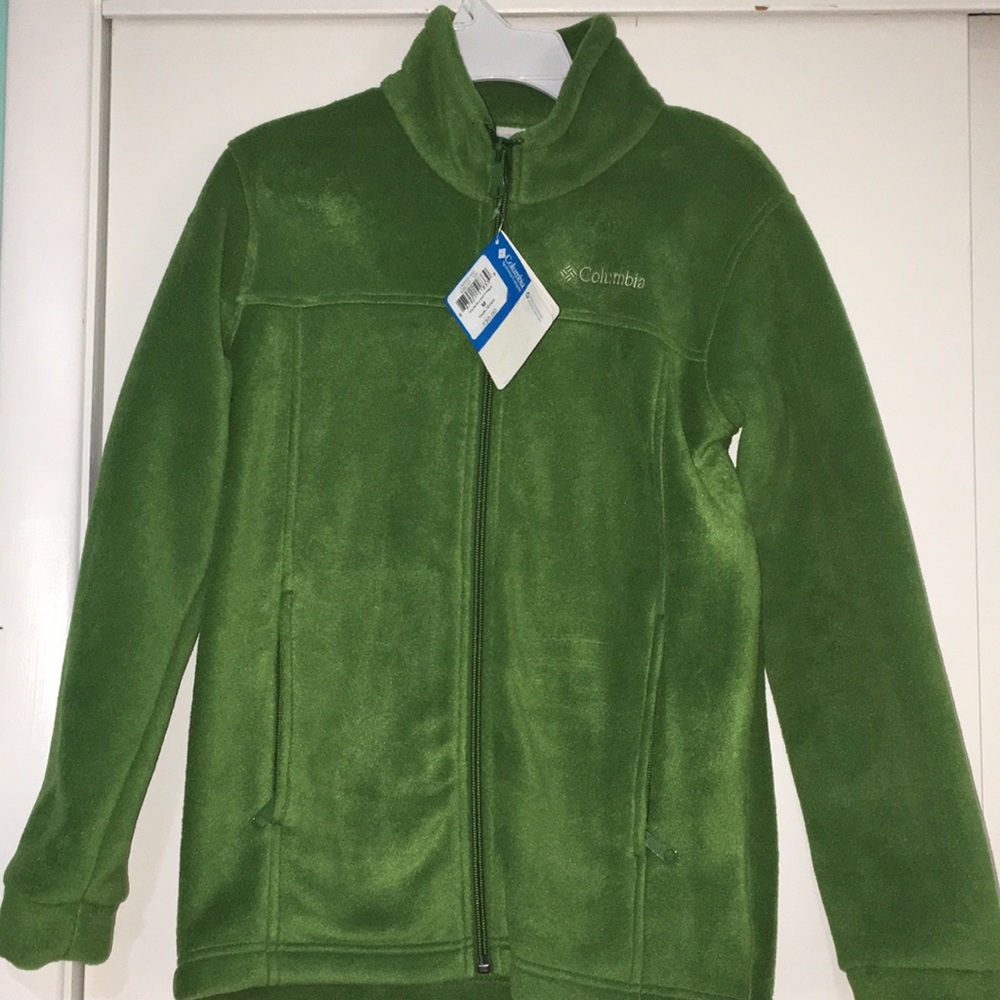 Columbia brand girls green jacket
